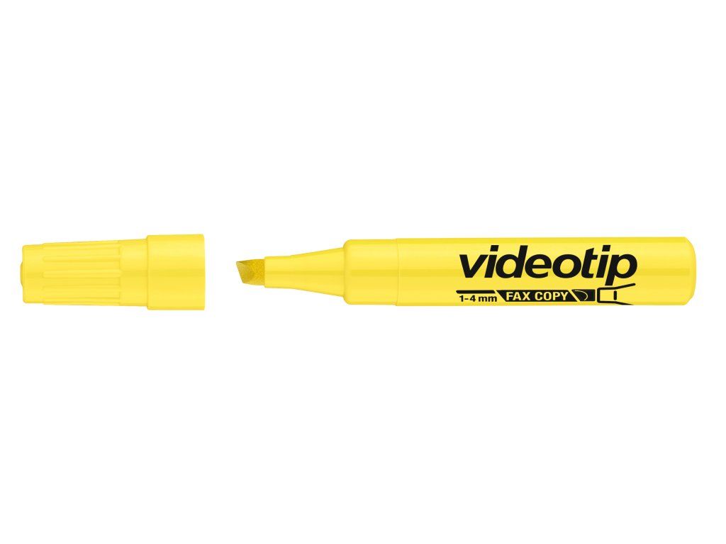 ICO Videotip Highlighter Classic (Color Yellow)