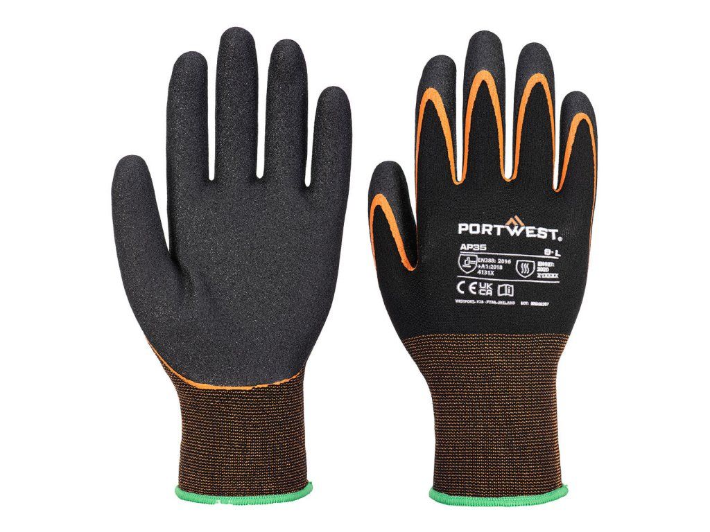 AP35K1RL (Color Black/Orange, Size L)