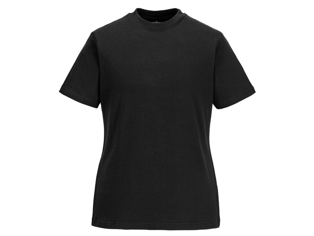 Women's Cotton T-Shirt S/S (Color Navy, Size L)