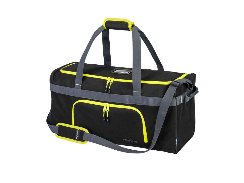 Ideal for carrying tools or for use as a travel bag, this practical stylish bag has multiple functions. ID holder, two zipped compartments and an adjustable shoulder strap. (Color 20.25)