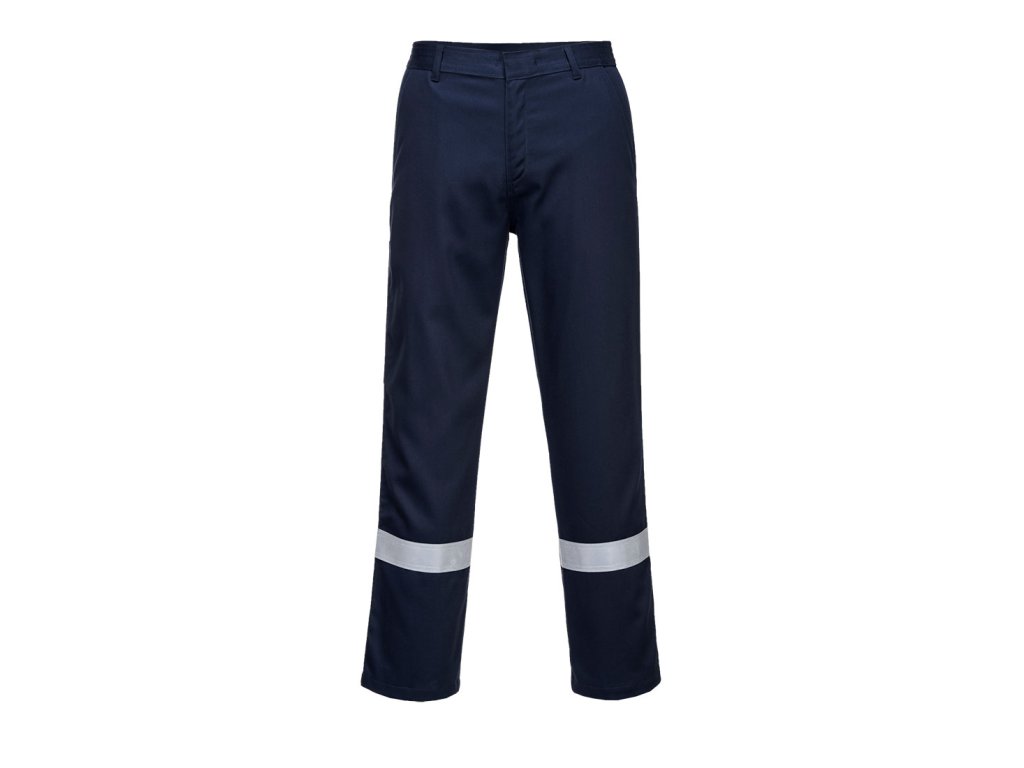 Bizweld Work FR Trousers (Color Orange, Size L)