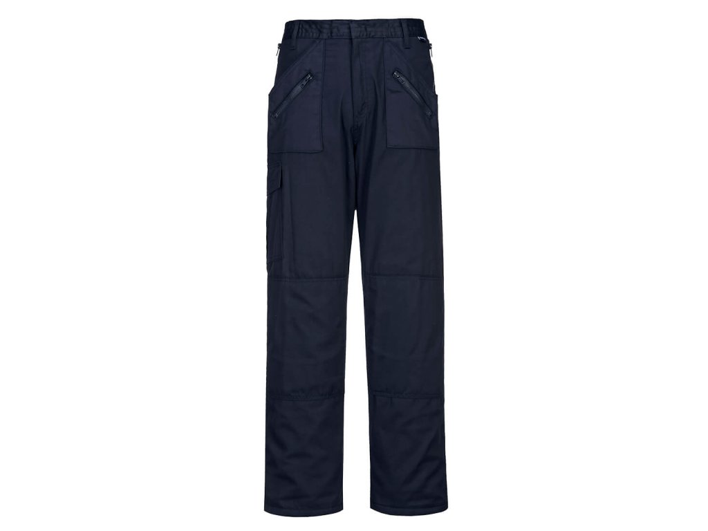 Lined Action Trousers (Color Navy, Size M)