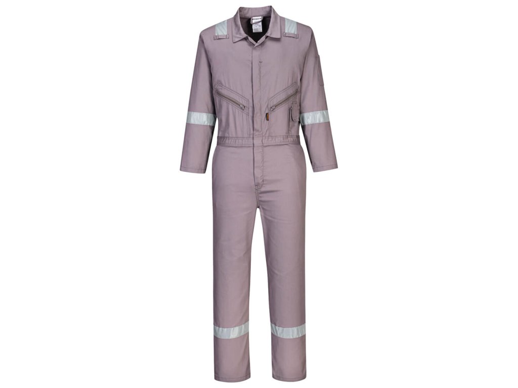 Iona Cotton Coverall (Color Grey, Size M)