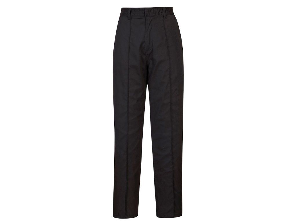 Women's Elasticated Trousers (Color Black, Size 4XL)