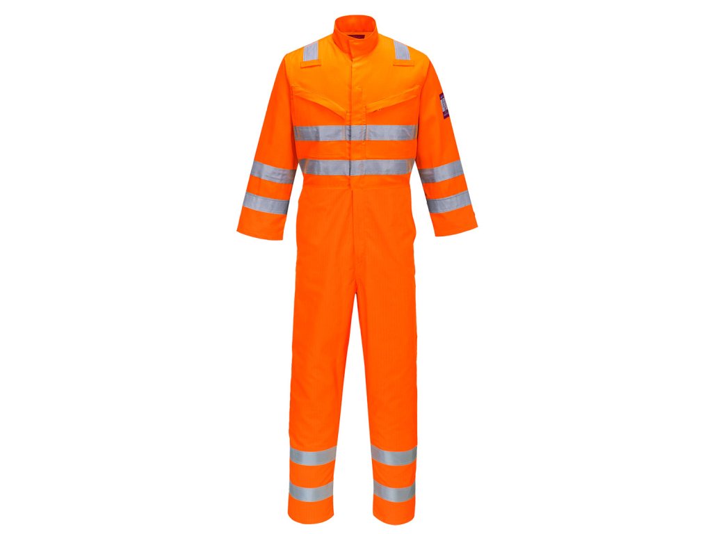 Modaflame Work HVO Multi-Norm FR Coverall (Color Orange, Size S)