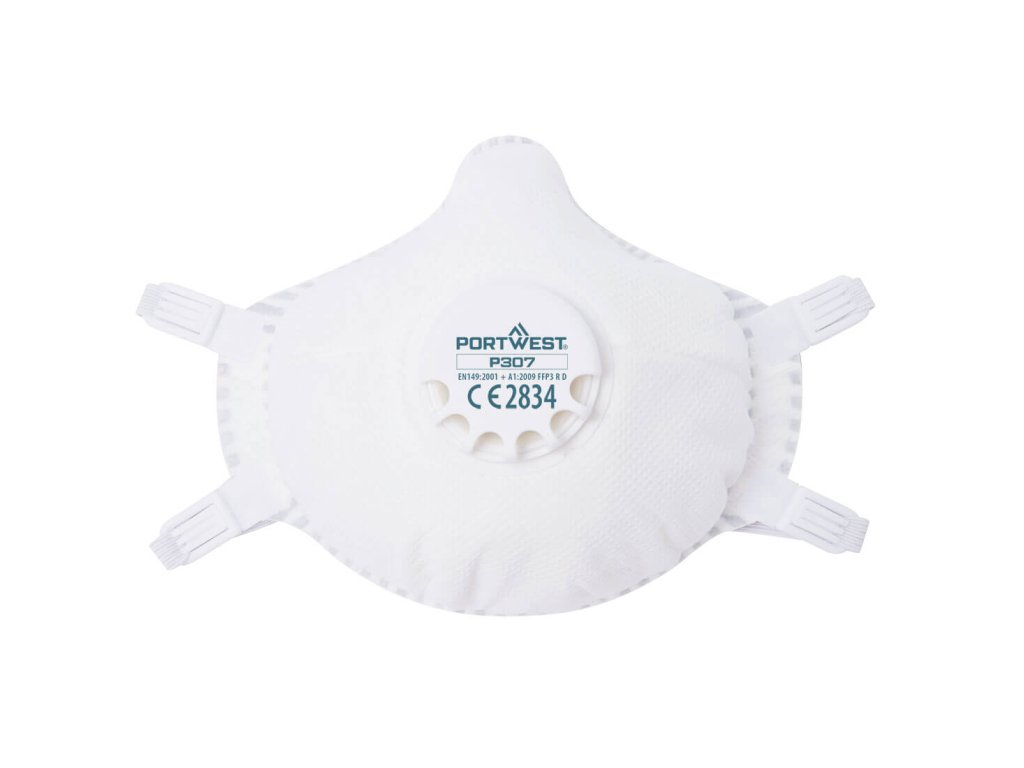 FFP3 Ultimate Reusable Compact Respirator (Pk5) (Color White)