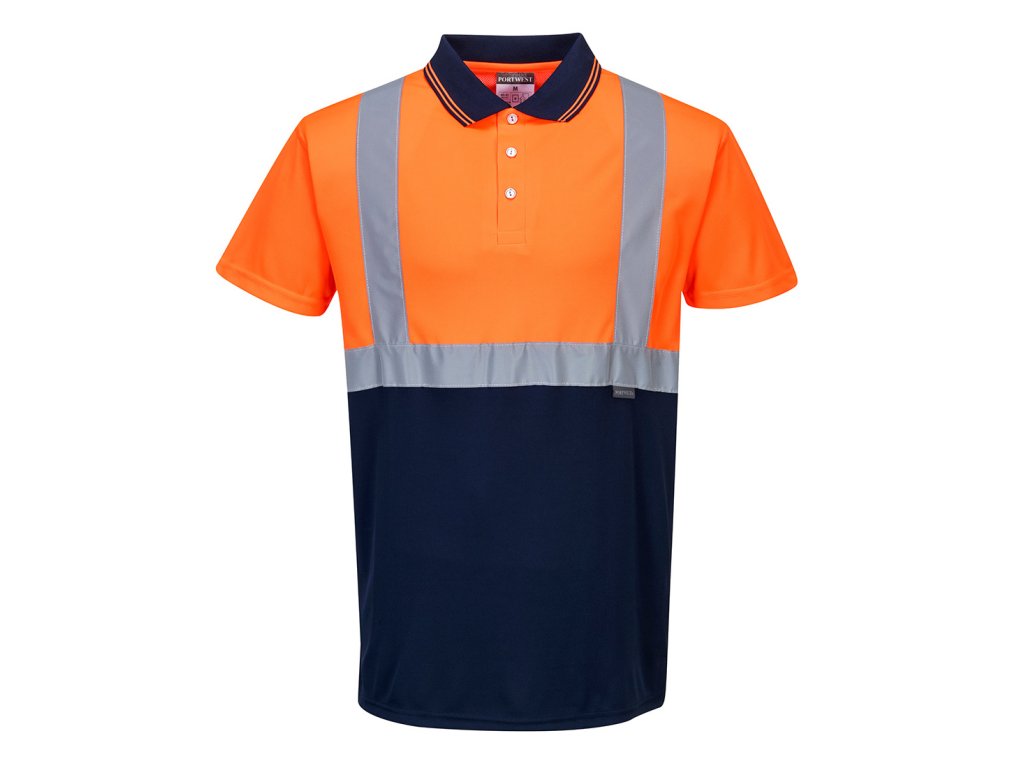 S479ONR4XL (Color Orange/Navy, Size 4XL)