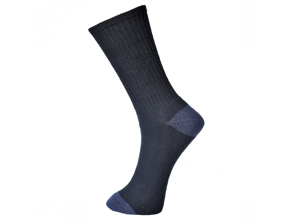 Classic Cotton Sock (Color Black, Size 44-48)