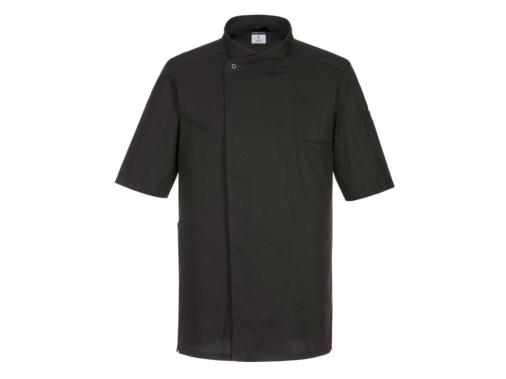 Chef's MeshAir Pro Surrey Jacket S/S (Color White, Size S)