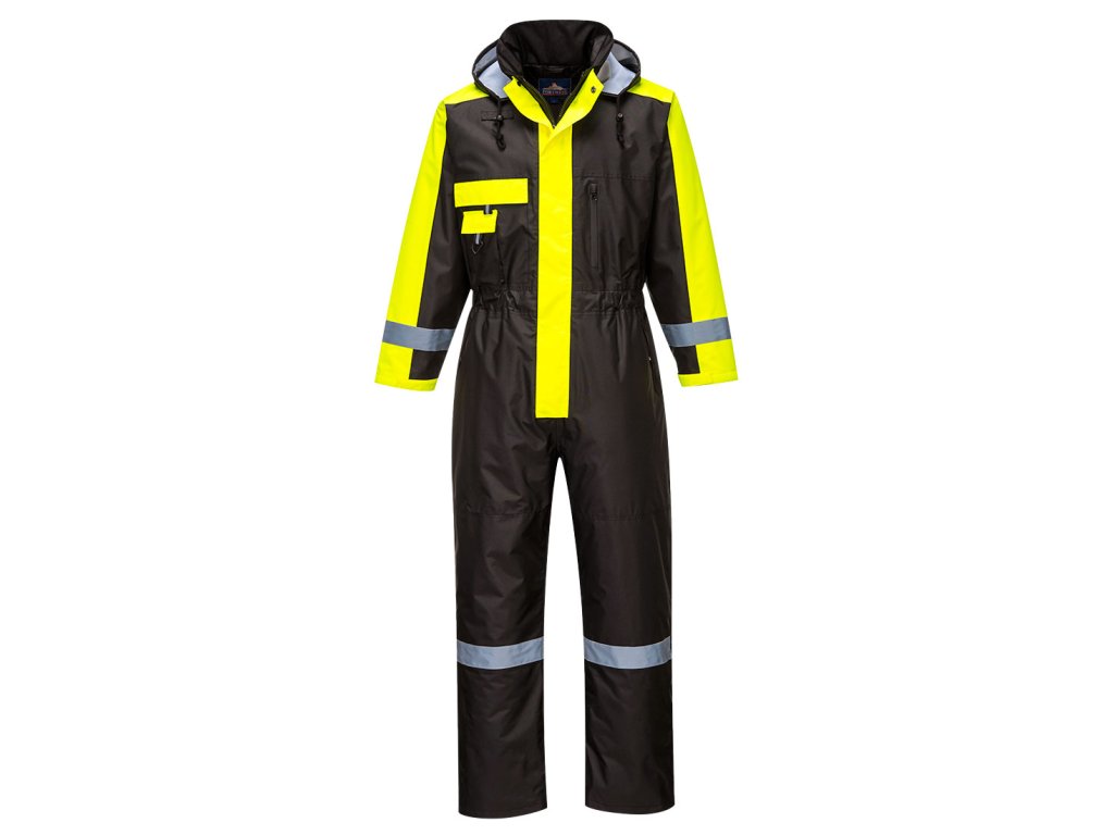 Winter Coverall (Color Black, Size S)