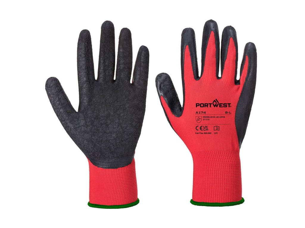A174R8RL (Color Red/Black, Size L)