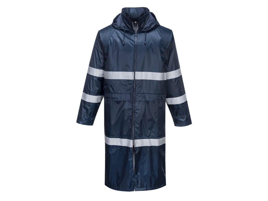 Classic Iona Rain Coat (Color Navy, Size L)