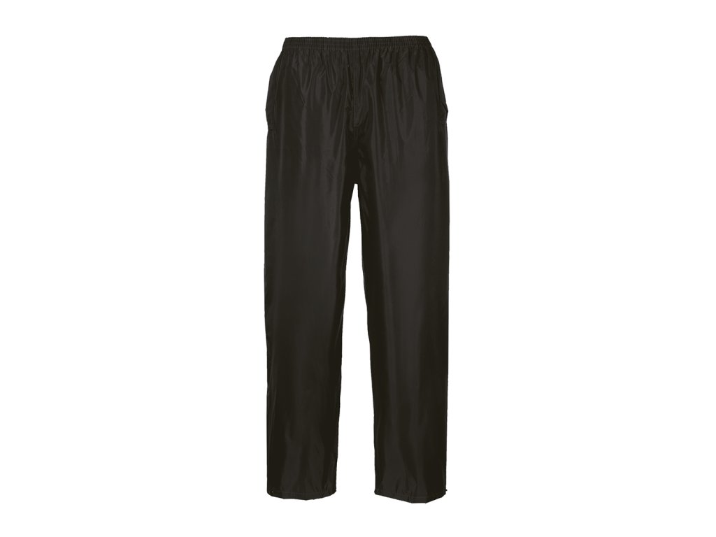 Classic Rain Trousers (Color Black, Size S)