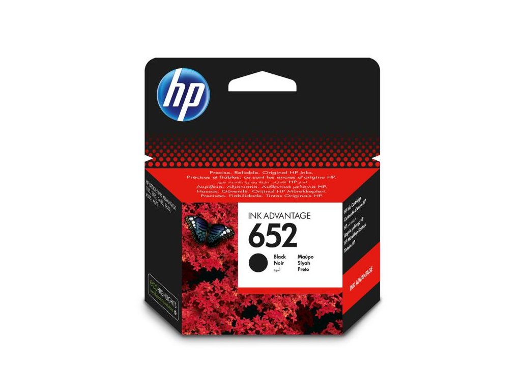 Wkład atramentowy HP F6V25AE HP 652 do DeskJet Ink Advantage 1115/2135/3635/3775 czarny (360 stron)
