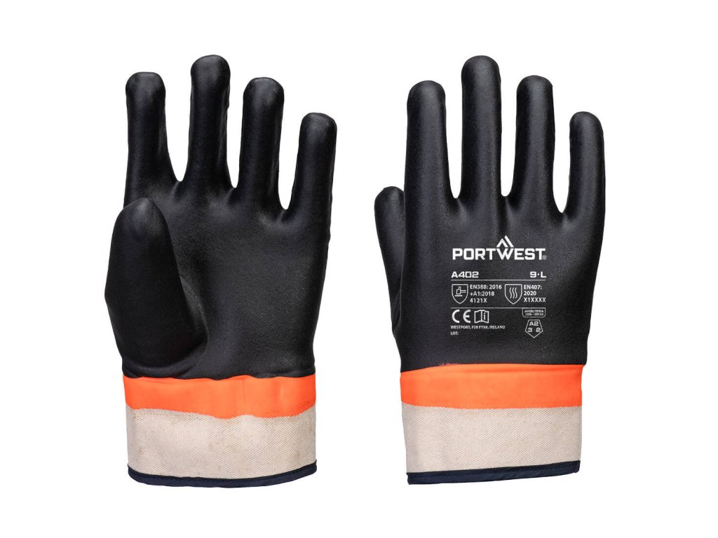 A402K1RL (Color Black/Orange, Size L)