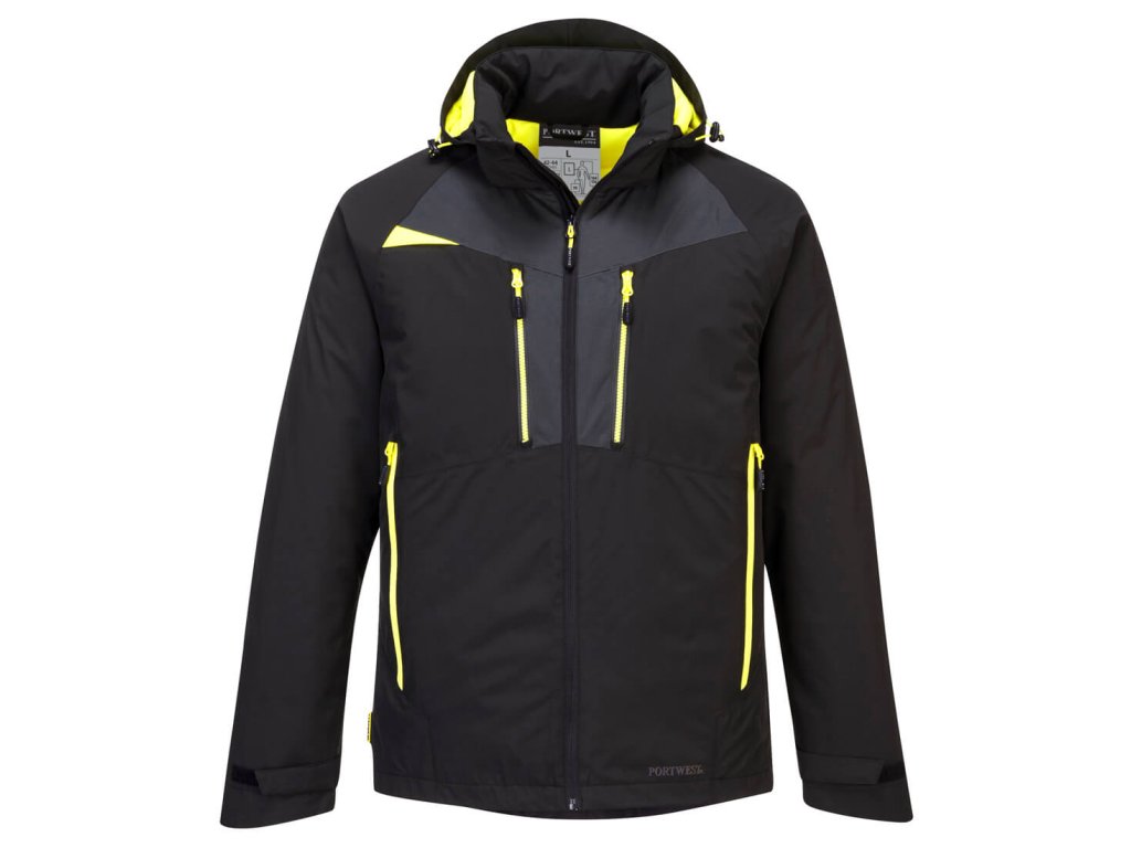 DX4 Winter Jacket (Color Black, Size M)