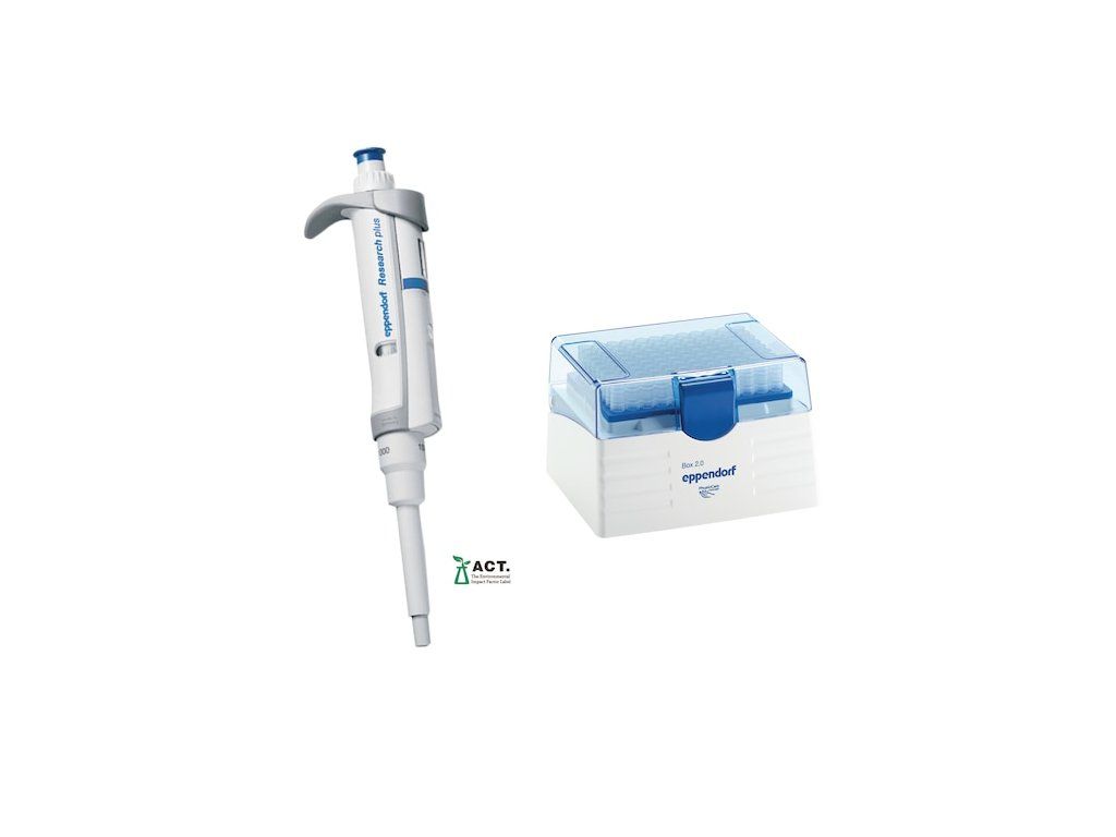 Eppendorf Liquid Handling Research plus 1 channel 100 1000 uL blue incl epTIPS Box 20 96 pipette tips product