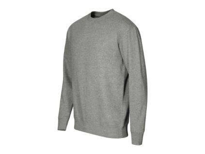 Crew Sweatshirt unisex (Color dark gray melange, Size 5XL)