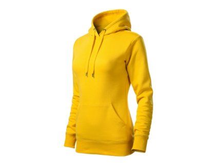 Cape Sweatshirt women’s (Color yellow, Size 2XL)