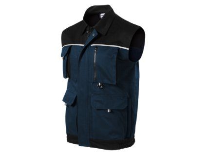 Woody Work Vest men’s (Color navy blue, Size 60/62)