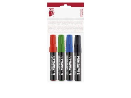ICO Permanent Marker 11 – 4-colour Set