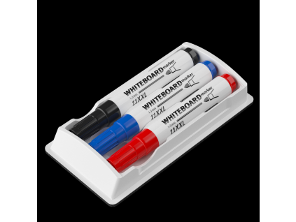 ICO Board Eraser + WB Marker Set