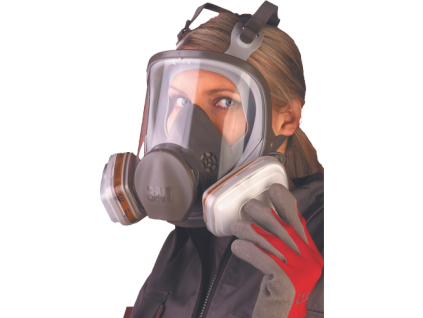 3M 6-Series Full Face Respirator (Size M)