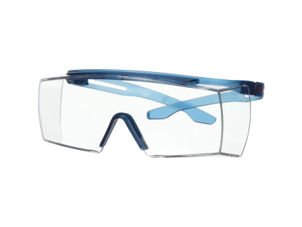 3M SecureFit SF3701ASP-BLU Clear Blue Frame