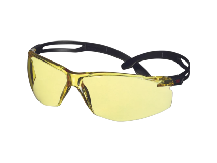 3M SecureFit 500 SF501AF Black Clear