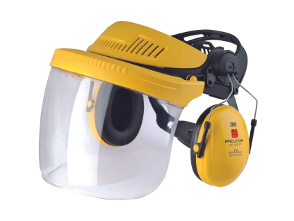 3M PELTOR G500 PC Face Shield + H510 Earmuffs