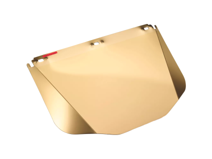 3M 5XG-IR5 Gold Heat-Resistant PC Face Shield