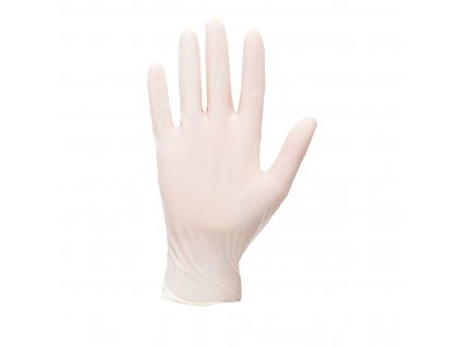 Powdered Latex Disposable Glove (Pk100) (Color White, Size L)