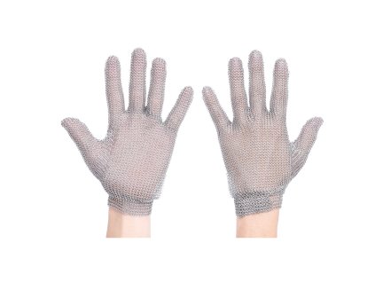 Chainmail Glove (Color Silver, Size L)
