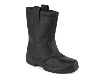 Steel Leather Rigger Boot S3 SR (Color Black, Size 38)