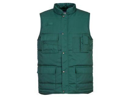 Shetland Bodywarmer (Color Bottle Green, Size L)