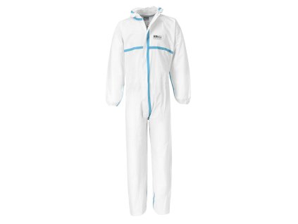 BizTex Microporous Coverall Type 4/5/6 (Pk50) (Color White, Size M)