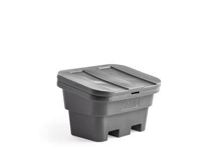 Container for sprinkling material, 300 L, gray