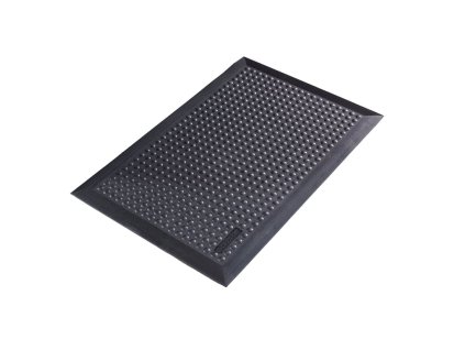 Anti-fatigue work mat SOLO, 900x600 mm, black