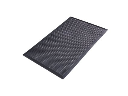 Anti-fatigue work mat SOLO, 1500x900 mm, black