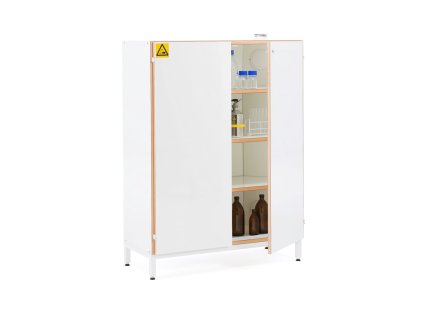 AWAY metal cabinet for chemicals, 1350x1000x450mm