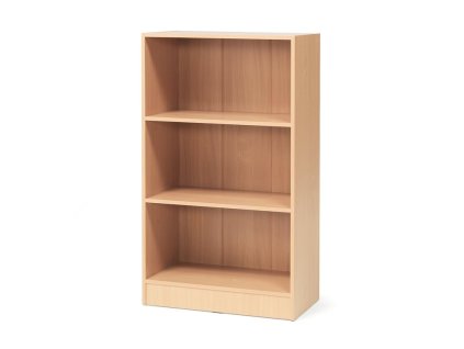 FLEXUS bookcase, 1325x760x415 mm, beech