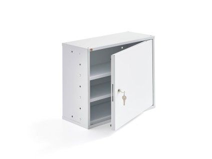 Office cabinet SERVE, 380x470x205 mm, white