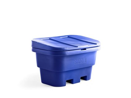 Container for sprinkling material, 500 L, blue
