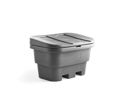Pojemnik na posypkę, 500 L, szary