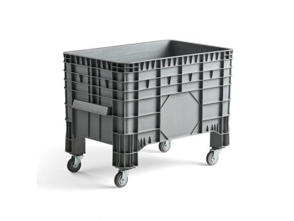 CARTER pallet container with wheels, 1040x640x790 mm