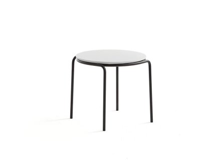 Ashley coffee table, Ø570 x 470 mm, black, white