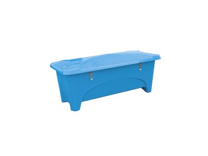 Outdoor storage box, 1760x750x745 mm, 475 L, blue