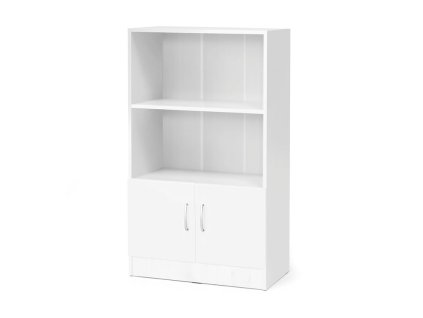 Office cabinet FLEXUS, 2 open shelves, 1325x760x415 mm, white