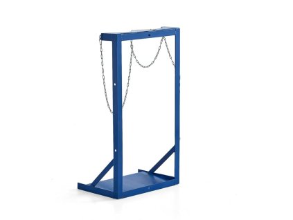 Stand for gas bottles, for 2 x 40-50 l steel bottles