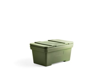 Pojemnik na posypkę 200 L, kolor zielony